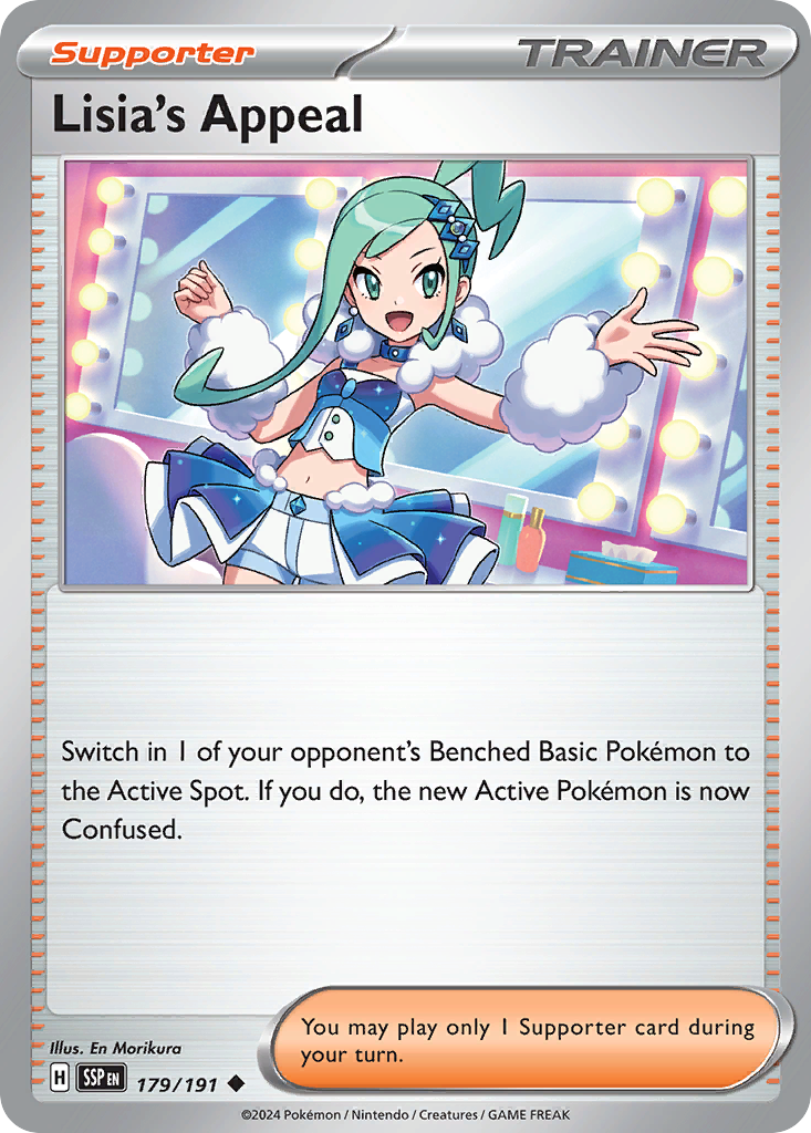 Lisia's Appeal (179/191) [Scarlet & Violet: Surging Sparks] | Odin's Place