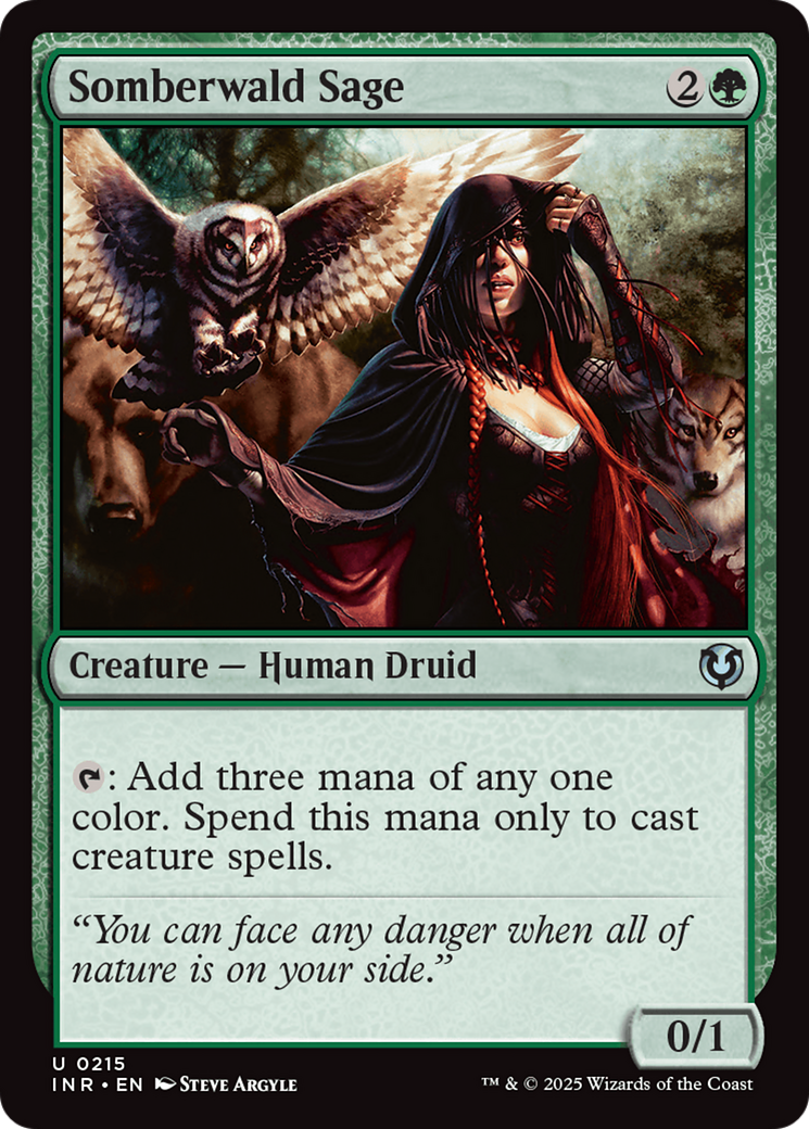 Somberwald Sage [Innistrad Remastered] | Odin's Place