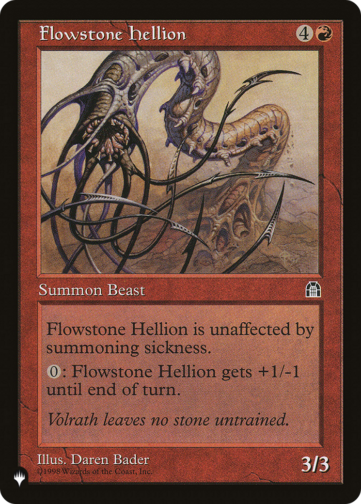 Flowstone Hellion [The List] | Odin's Place