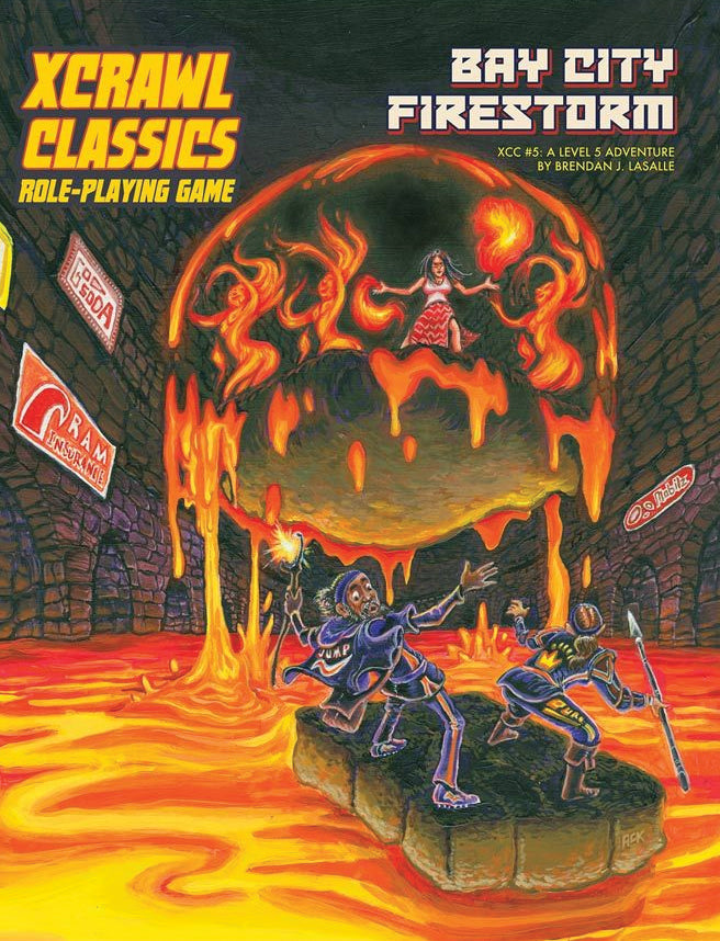 Xcrawl Classics RPG: #005 - Bay City Firestorm | Odin's Place