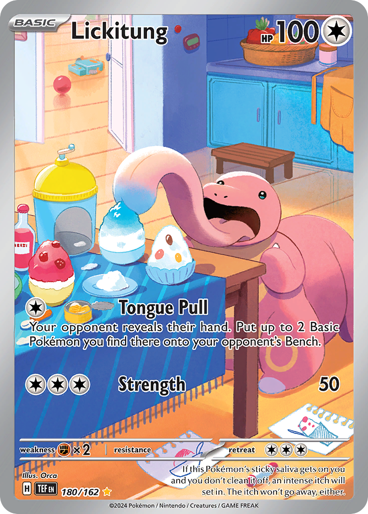 Lickitung (180/162) [Scarlet & Violet: Temporal Forces] | Odin's Place