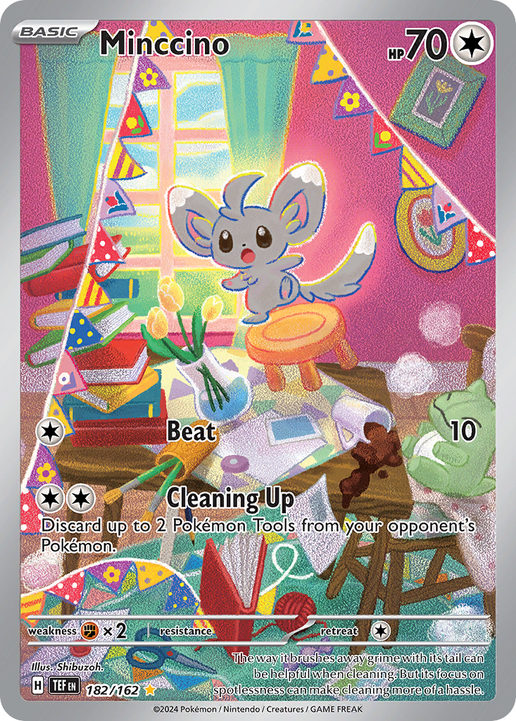 Minccino (182/162) [Scarlet & Violet: Temporal Forces] | Odin's Place