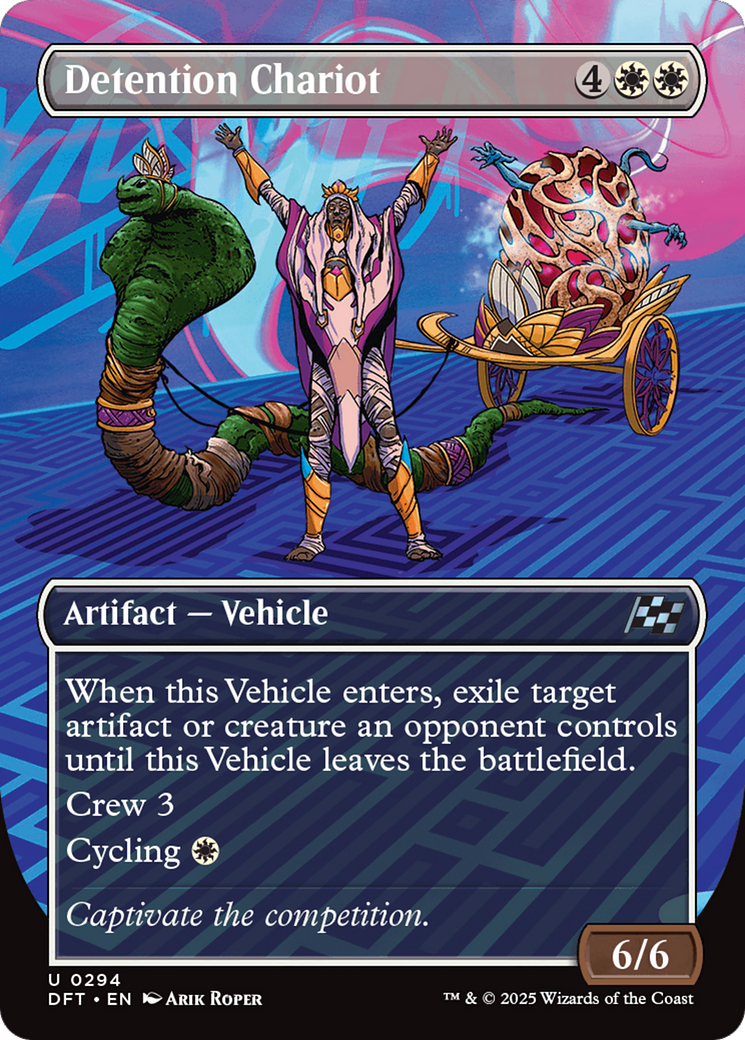 Detention Chariot (Borderless) [Aetherdrift] | Odin's Place