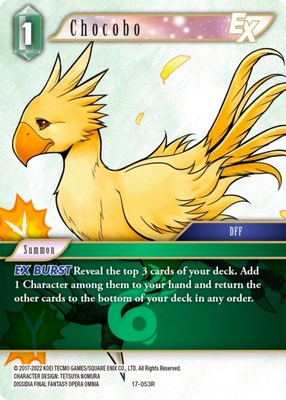 Chocobo EX [Rebellion's Call] | Odin's Place