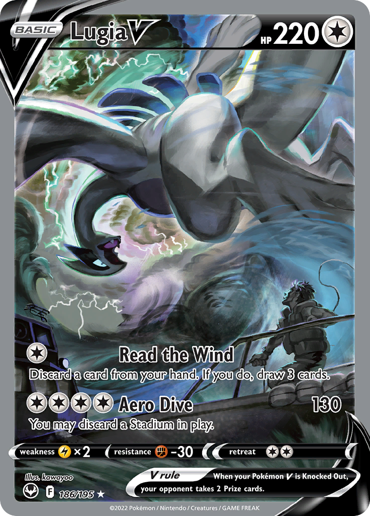 Lugia V (138/195) (Colorless Lugia - Gabriel Fernandez) [World Championships 2023] | Odin's Place