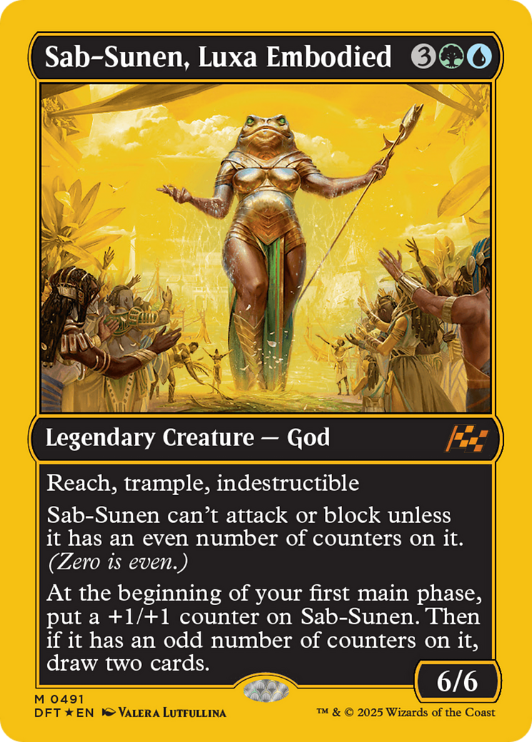 Sab-Sunen, Luxa Embodied (First-Place Foil) [Aetherdrift] | Odin's Place