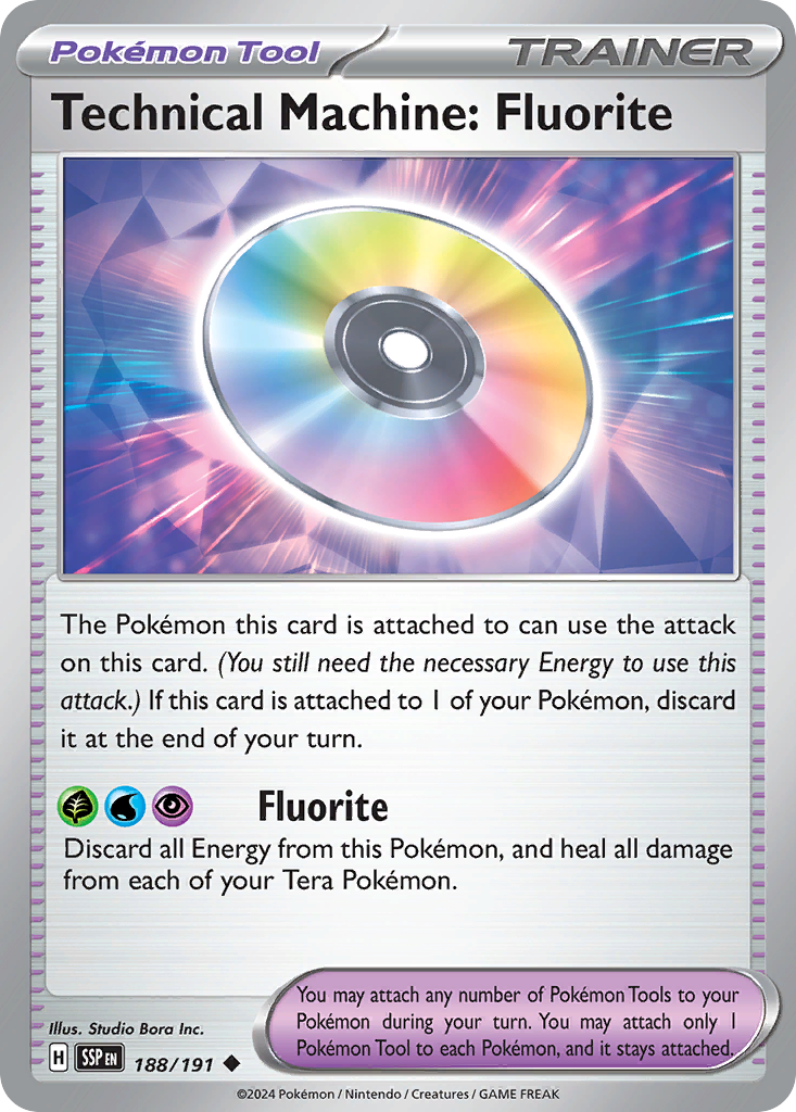 Technical Machine: Fluorite (188/191) [Scarlet & Violet: Surging Sparks] | Odin's Place