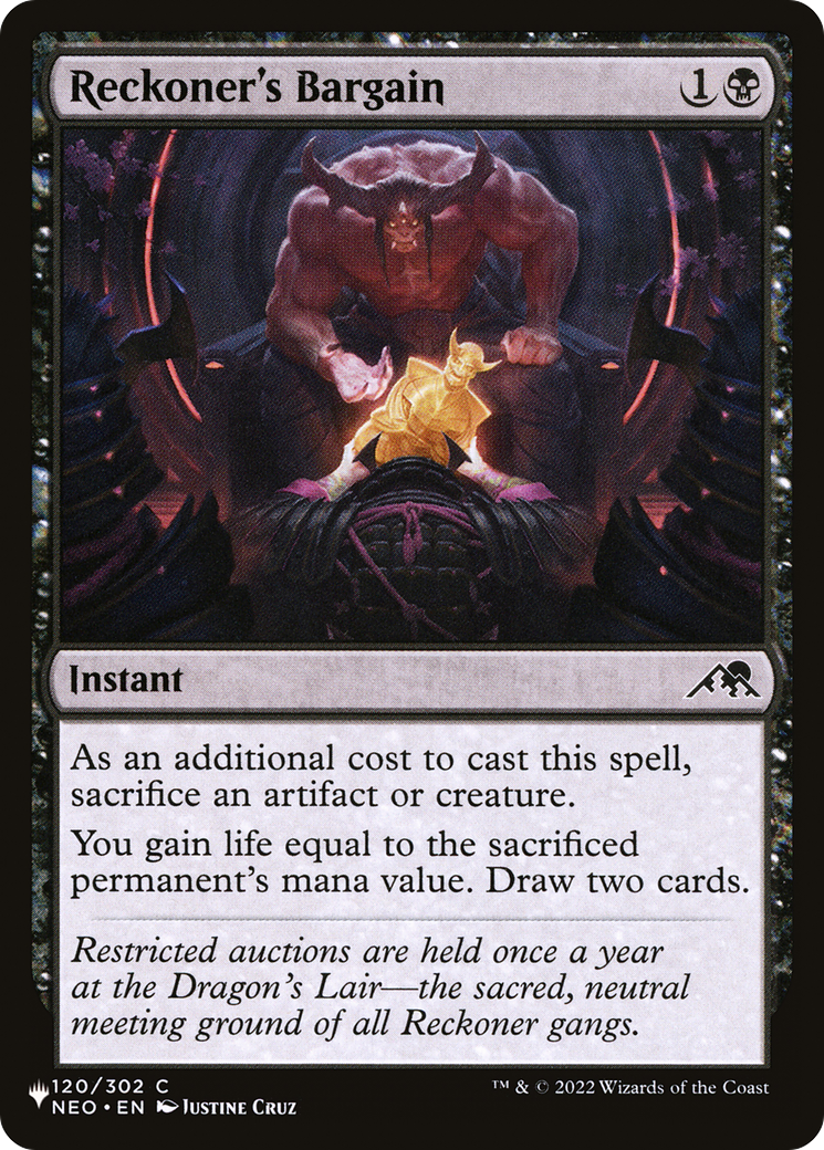 Reckoner's Bargain [The List] | Odin's Place