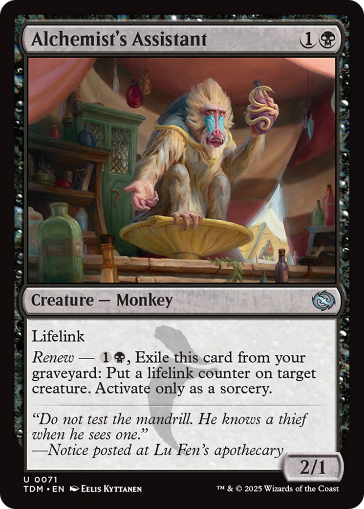 Alchemist's Assistant [Tarkir: Dragonstorm] | Odin's Place