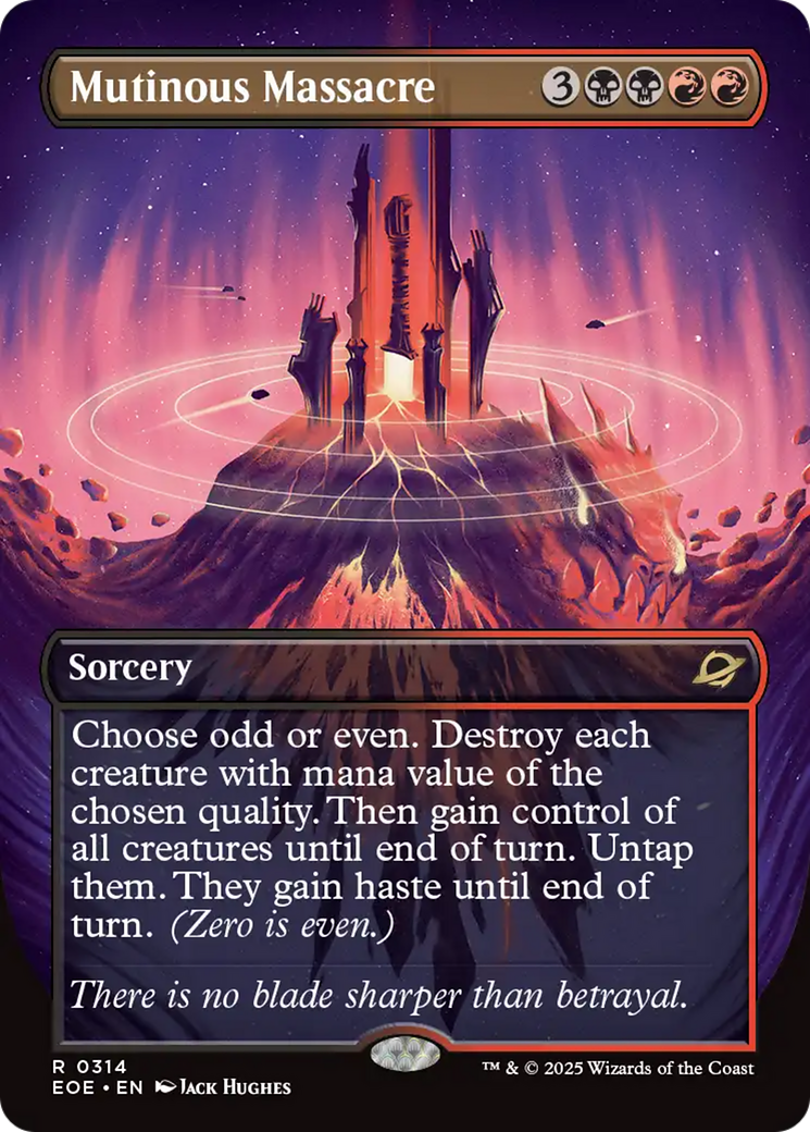 Mutinous Massacre (Borderless) [Edge of Eternities] | Odin's Place