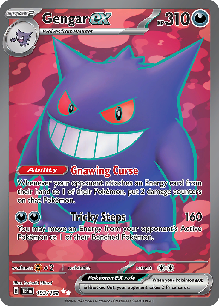 Gengar ex (193/162) [Scarlet & Violet: Temporal Forces] | Odin's Place