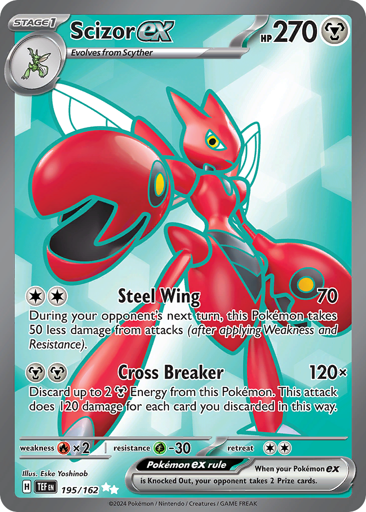 Scizor ex (195/162) [Scarlet & Violet: Temporal Forces] | Odin's Place