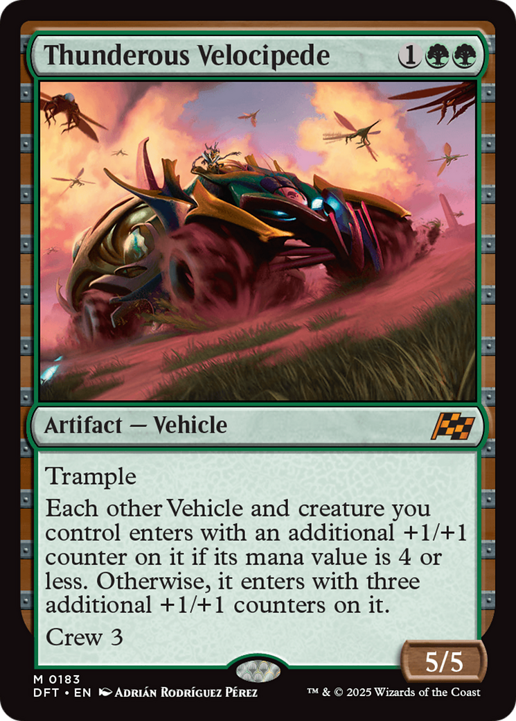 Thunderous Velocipede [Aetherdrift] | Odin's Place