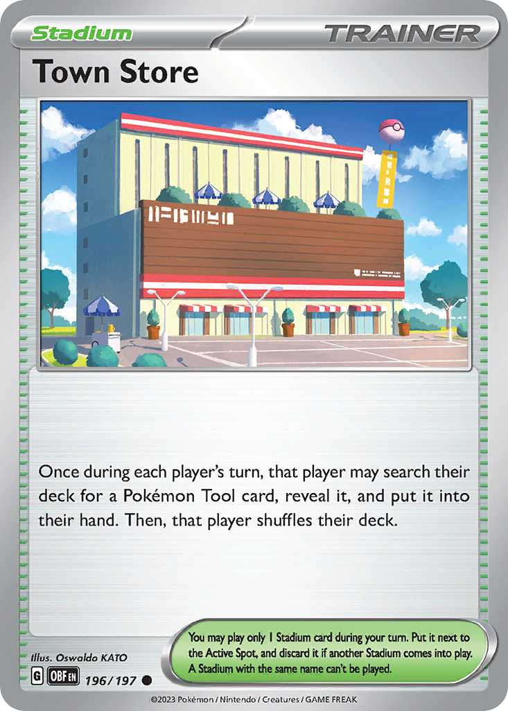 Town Store (196/197) [Prize Pack Series Six] | Odin's Place