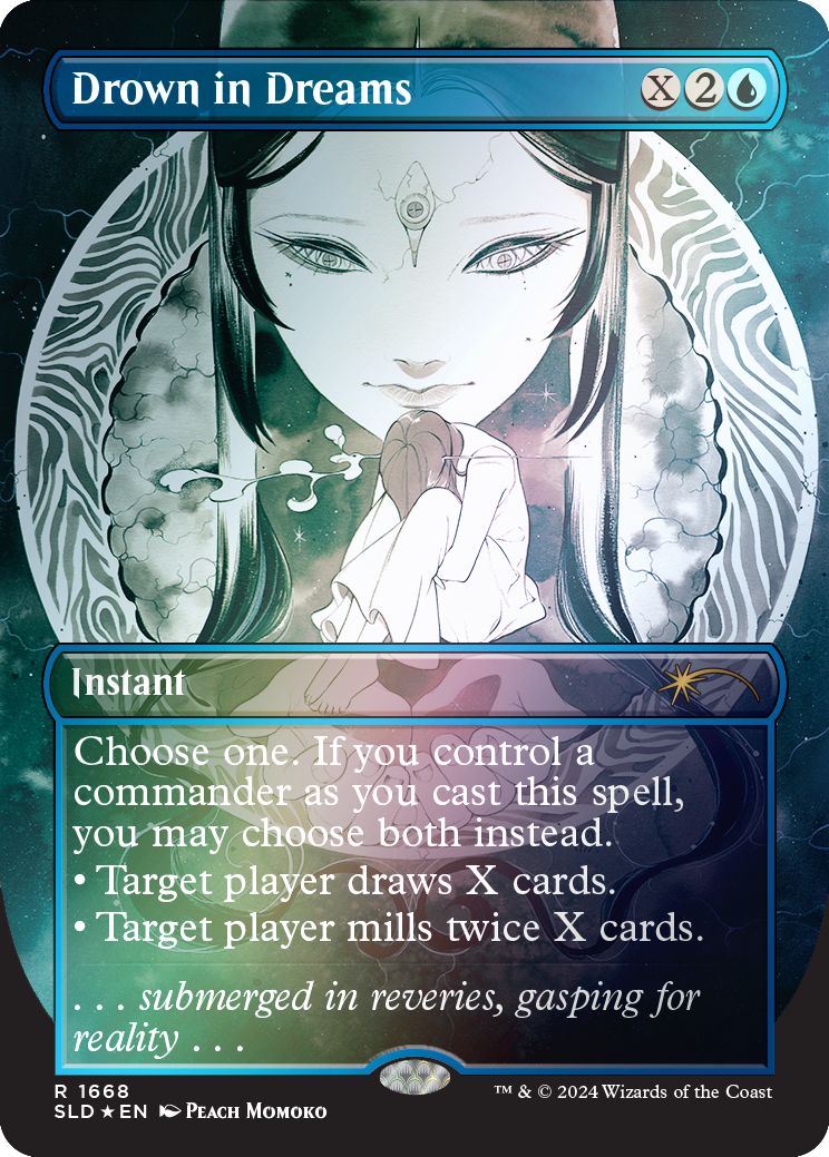 Drown in Dreams (Rainbow Foil) [Secret Lair Drop Series] | Odin's Place