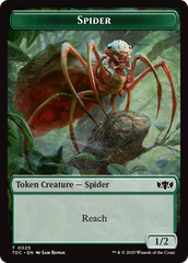 Spider // Bird Double-Sided Token [Tarkir: Dragonstorm Commander Tokens] | Odin's Place
