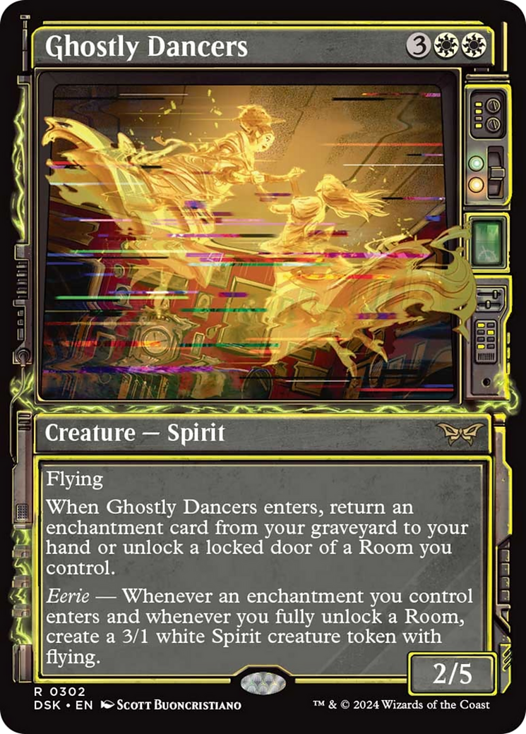 Ghostly Dancers (Showcase) [Duskmourn: House of Horror] | Odin's Place