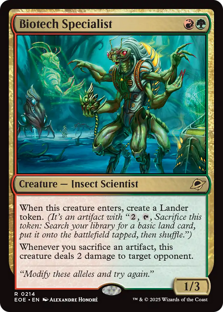 Biotech Specialist [Edge of Eternities] | Odin's Place