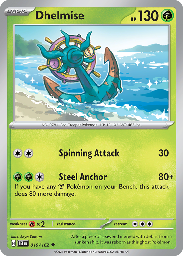 Dhelmise (019/162) [Scarlet & Violet: Temporal Forces] | Odin's Place