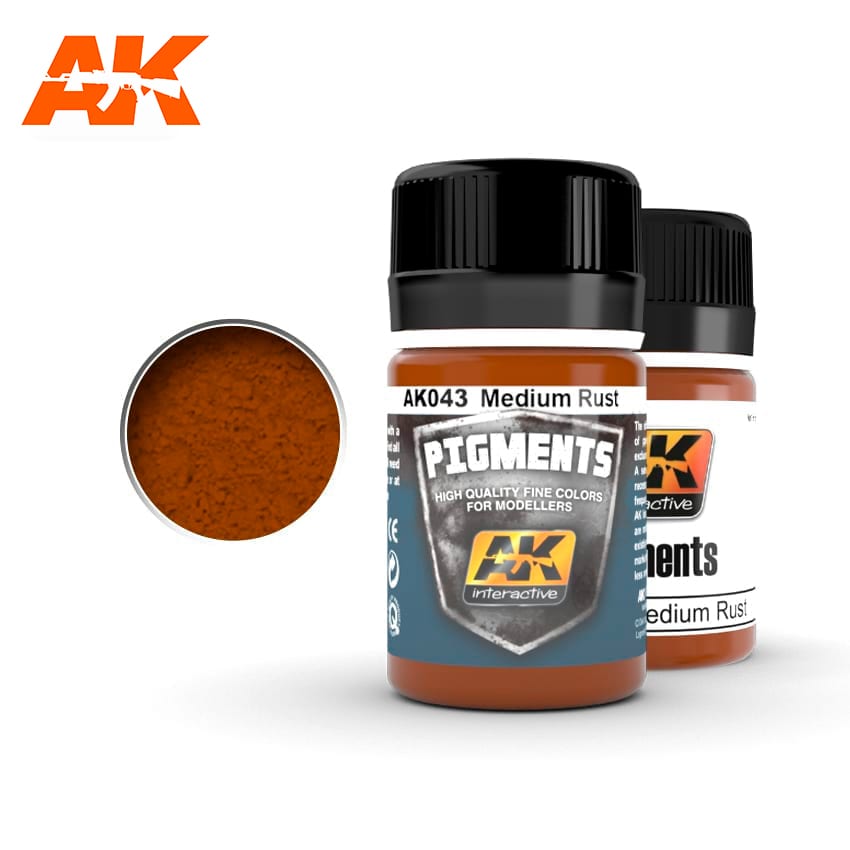 AK-Interactive: (Pigment) Medium Rust | Odin's Place