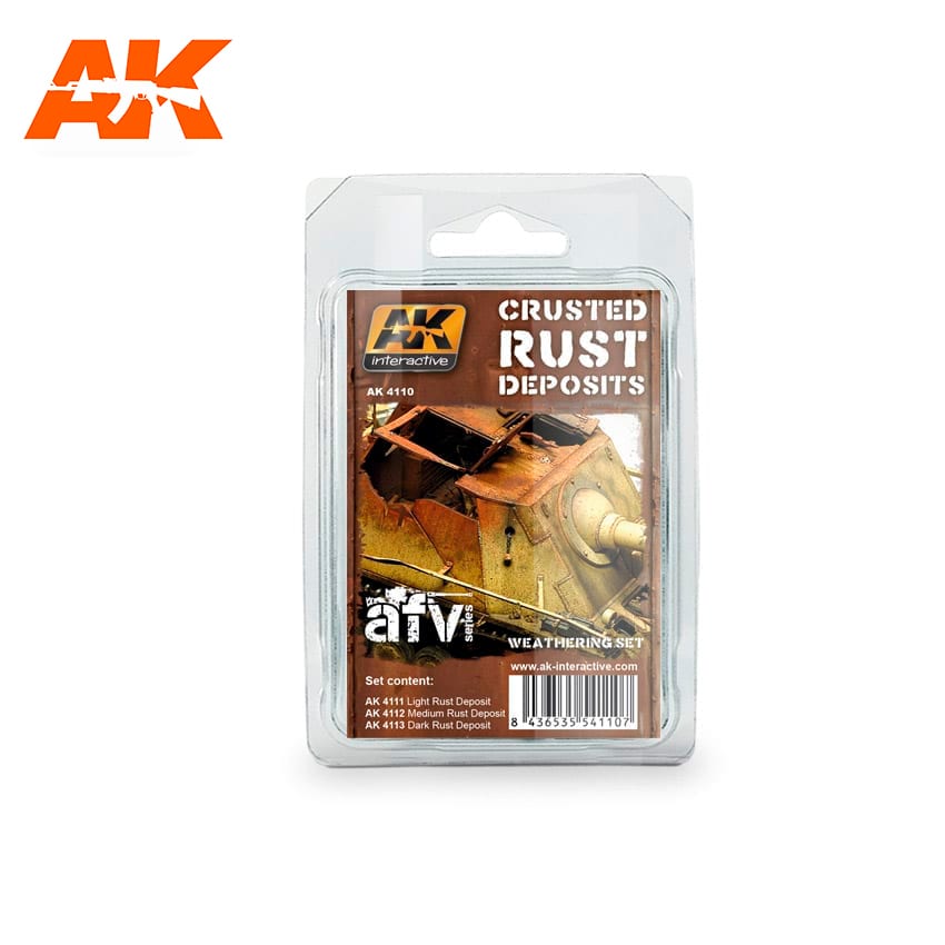 AK Interactive Crusted Rust Deposits Weathering Set | Odin's Place