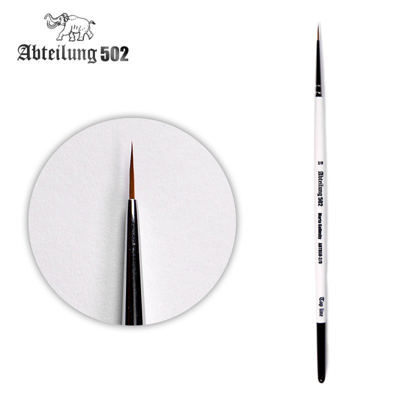 Abteilung 502 Top Line Marta Kolinsky 2/0 Brush | Odin's Place