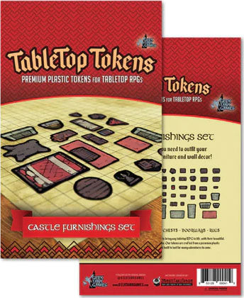 GTK Minis: Tabletop Tokens Castle Furniture Set | Odin's Place