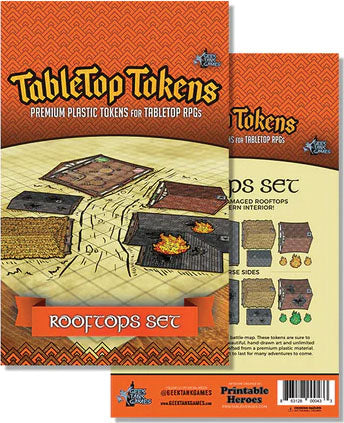 GTK Minis: Tabletop Tokens Rooftops Set | Odin's Place