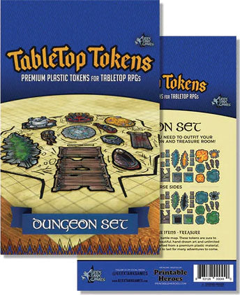 GTK Minis: Tabletop Tokens Dungeon Set | Odin's Place