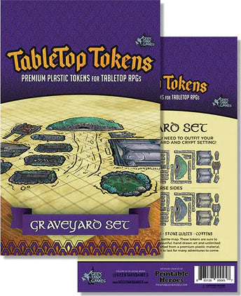 GTK Minis: Tabletop Tokens Graveyard Set | Odin's Place