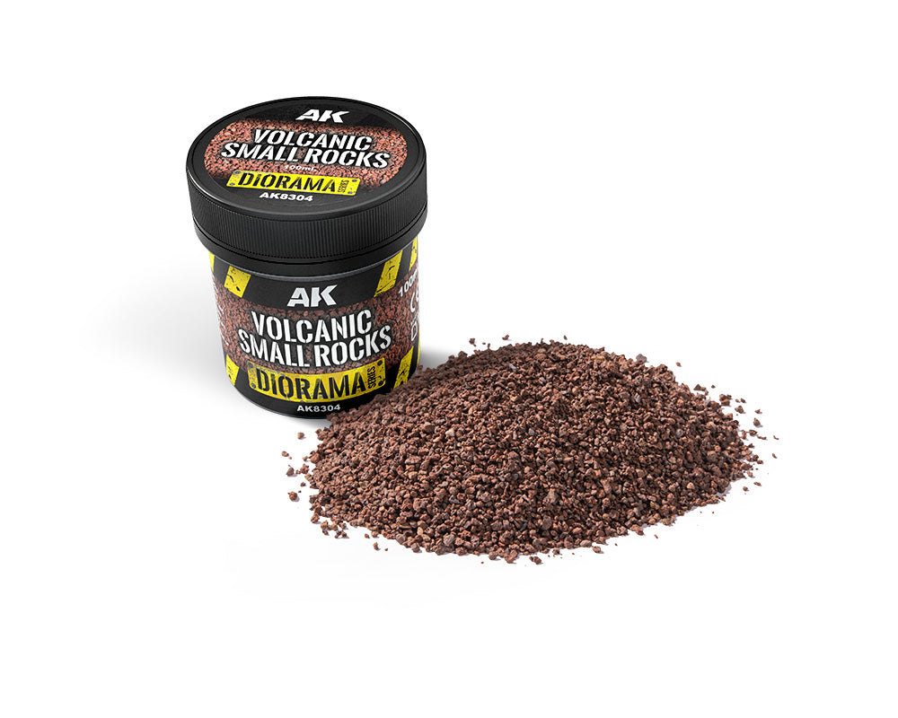 AK Interactive Volcanic Small Rocks 100ml | Odin's Place