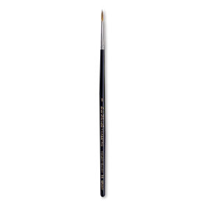 Da Vinci Watercolor Series 35 Maestro Kolinsky Brush - Long Tapered Round, Short Handle, Size 1 | Odin's Place