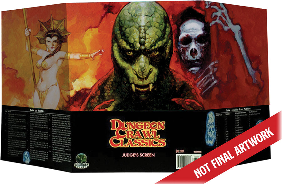 Dungeon Denizens: Judge`s Screen (DCC) | Odin's Place
