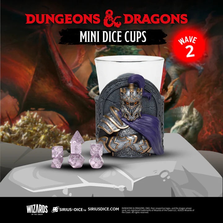 Dungeons & Dragons: Mini Dice Cups - Series 2 | Odin's Place