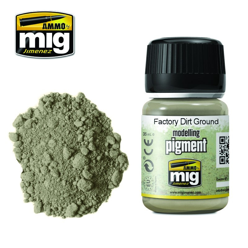 AK Interactive Ammo Mig Factory Dirt Ground Pigment | Odin's Place