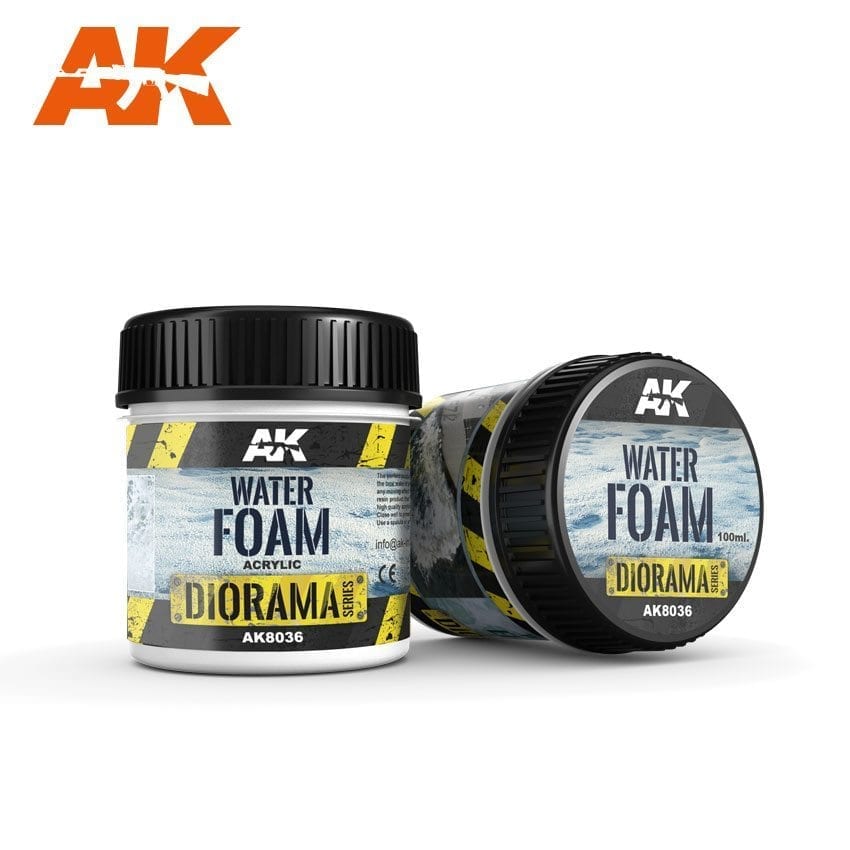 AK Interactive Water Foam - 100ml (Acrylic) | Odin's Place