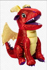 Dragon Plush Dice Bag - Red | Odin's Place