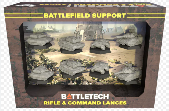 BattleTech: Mercenaries Forcepack - Battlefield Support Rifle & Command Lances | Odin's Place