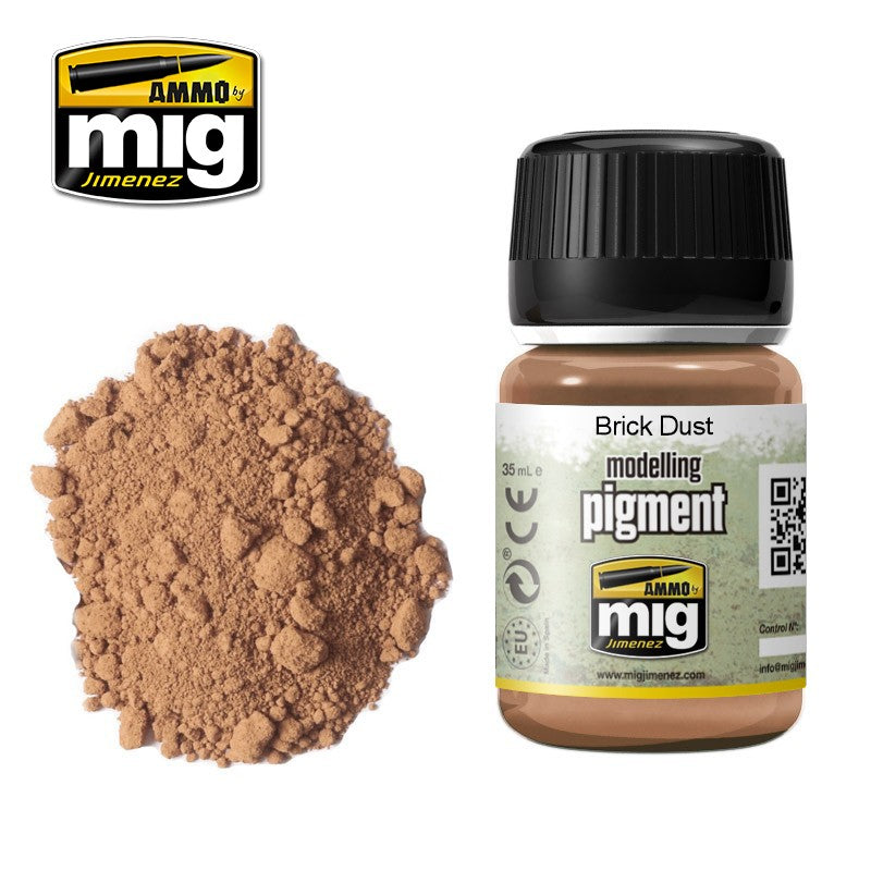 AK Interactive Ammo Mig Brick Dust Pigment | Odin's Place