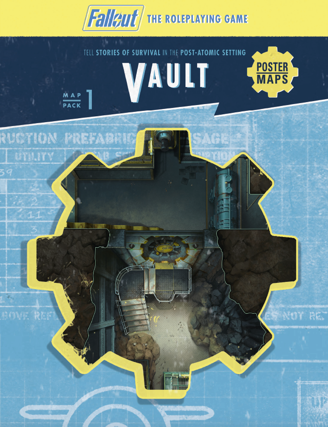 Fallout RPG: Map Pack 1 - Vault | Odin's Place