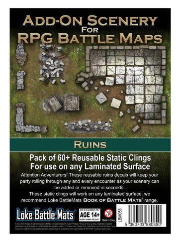 Battle Mats: Add On Scenery - Ruins | Odin's Place