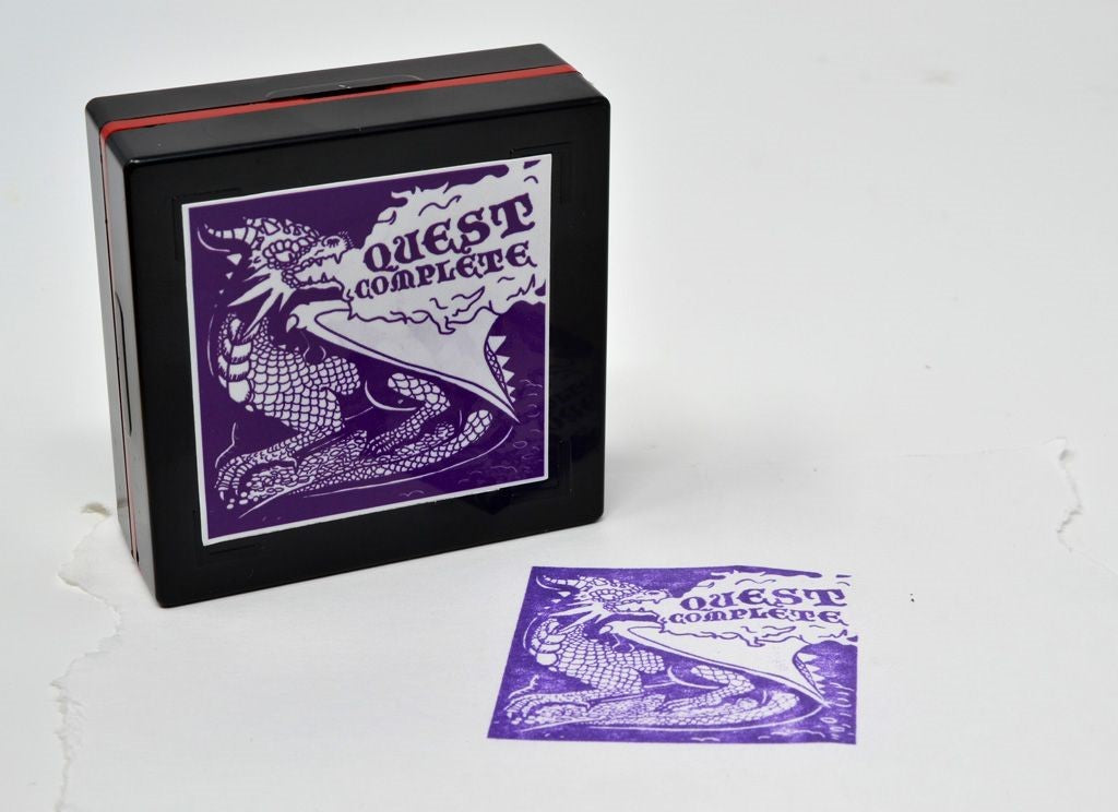 RPG Stamp: Quest Complete | Odin's Place