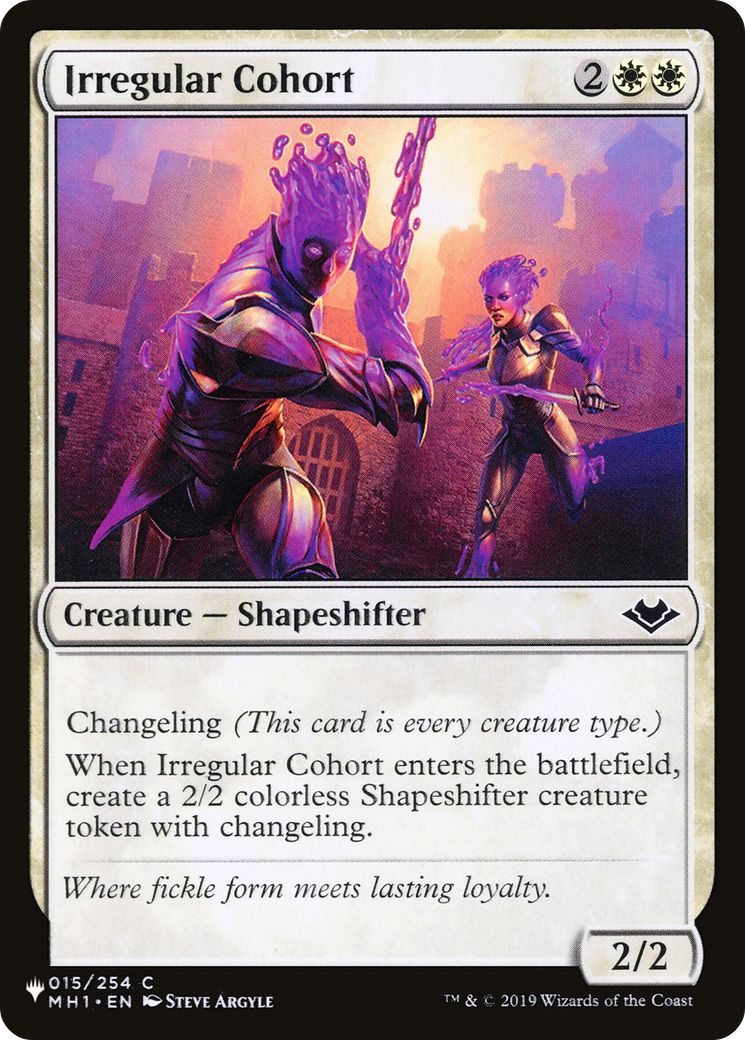 Irregular Cohort [The List] | Odin's Place
