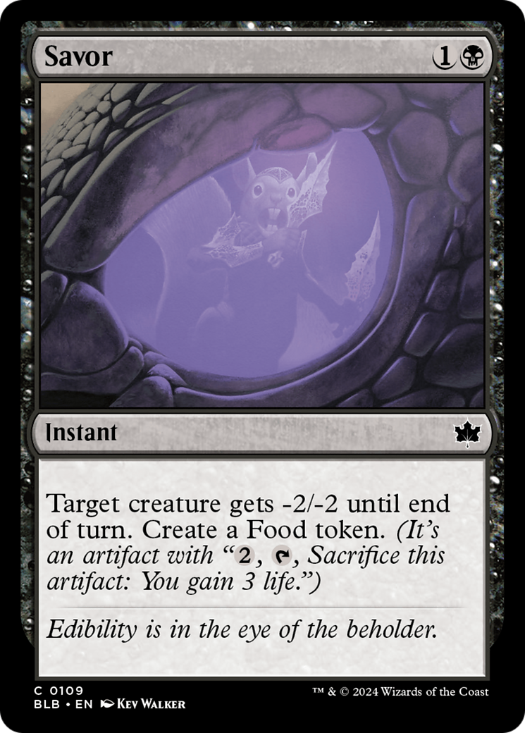 Savor [Bloomburrow] | Odin's Place
