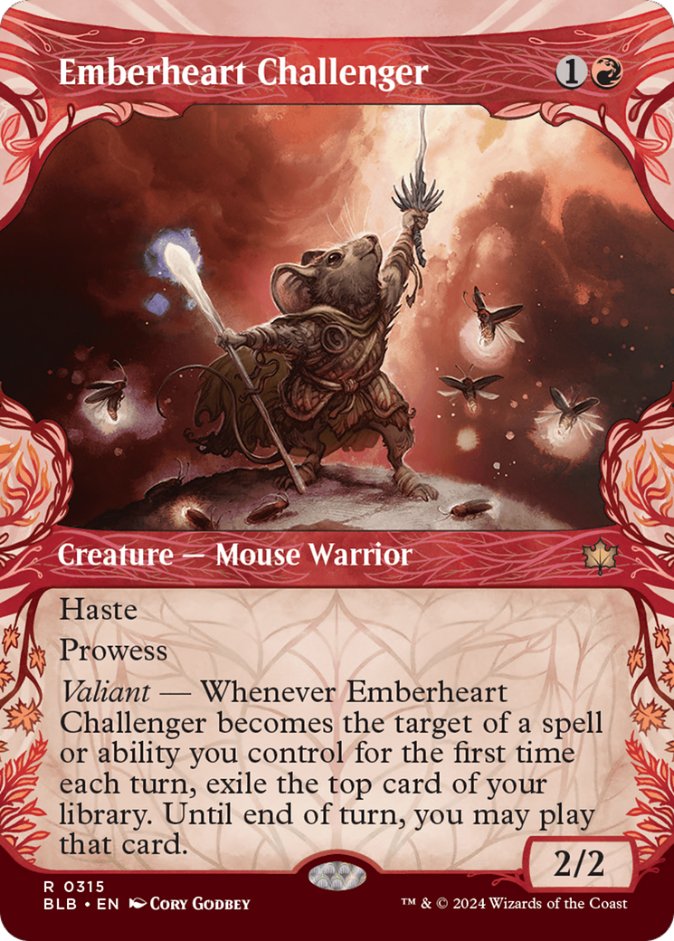Emberheart Challenger (Showcase) [Bloomburrow] | Odin's Place
