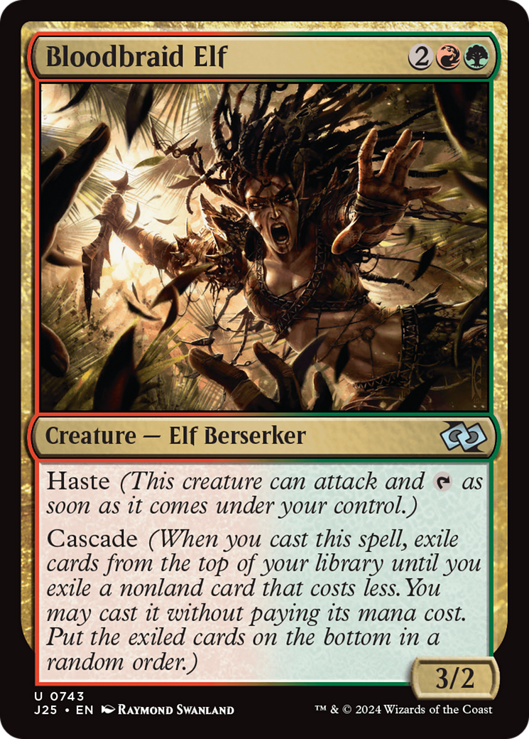 Bloodbraid Elf [Foundations Jumpstart] | Odin's Place