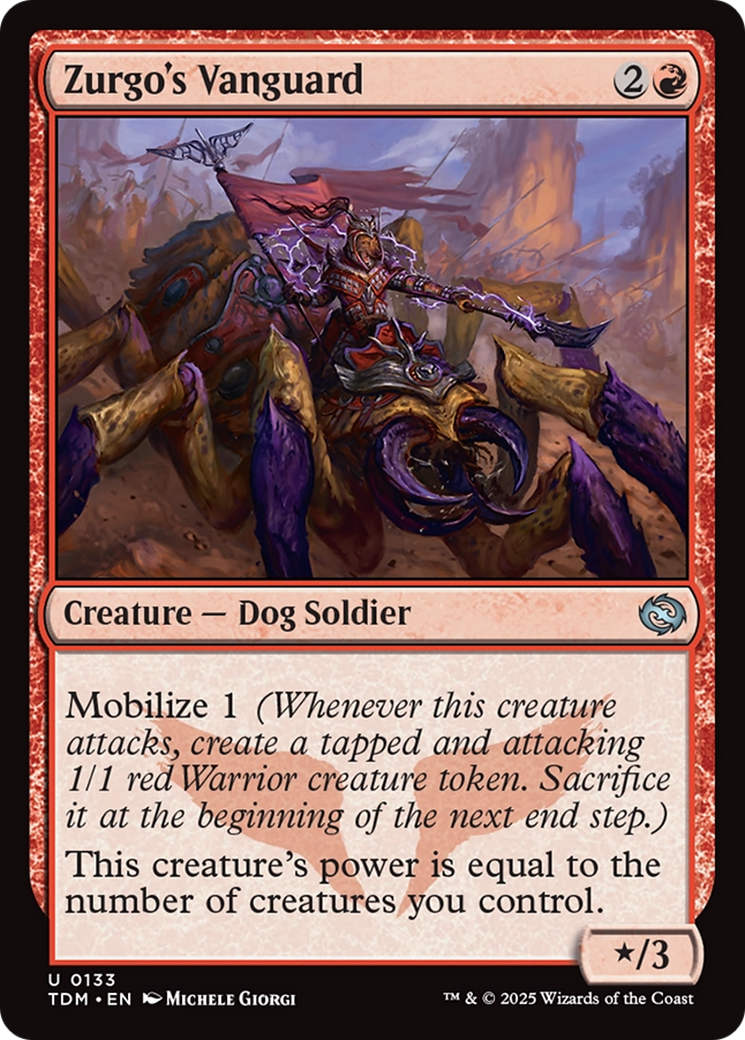 Zurgo's Vanguard [Tarkir: Dragonstorm] | Odin's Place