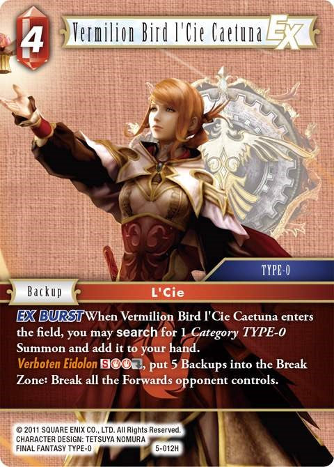 Vermilion Bird l'Cie Caetuna [Opus V] | Odin's Place