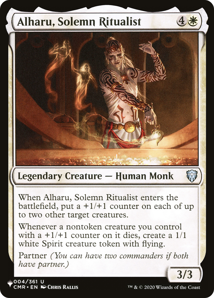 Alharu, Solemn Ritualist [The List] | Odin's Place