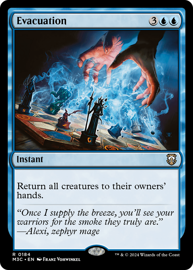 Evacuation (Ripple Foil) [Modern Horizons 3 Commander] | Odin's Place